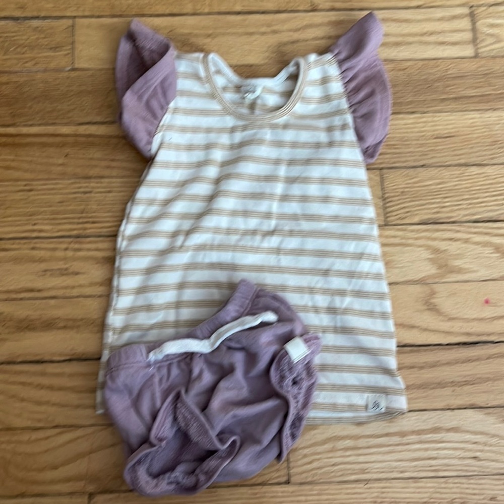 Lulu and roo matching summer outfit